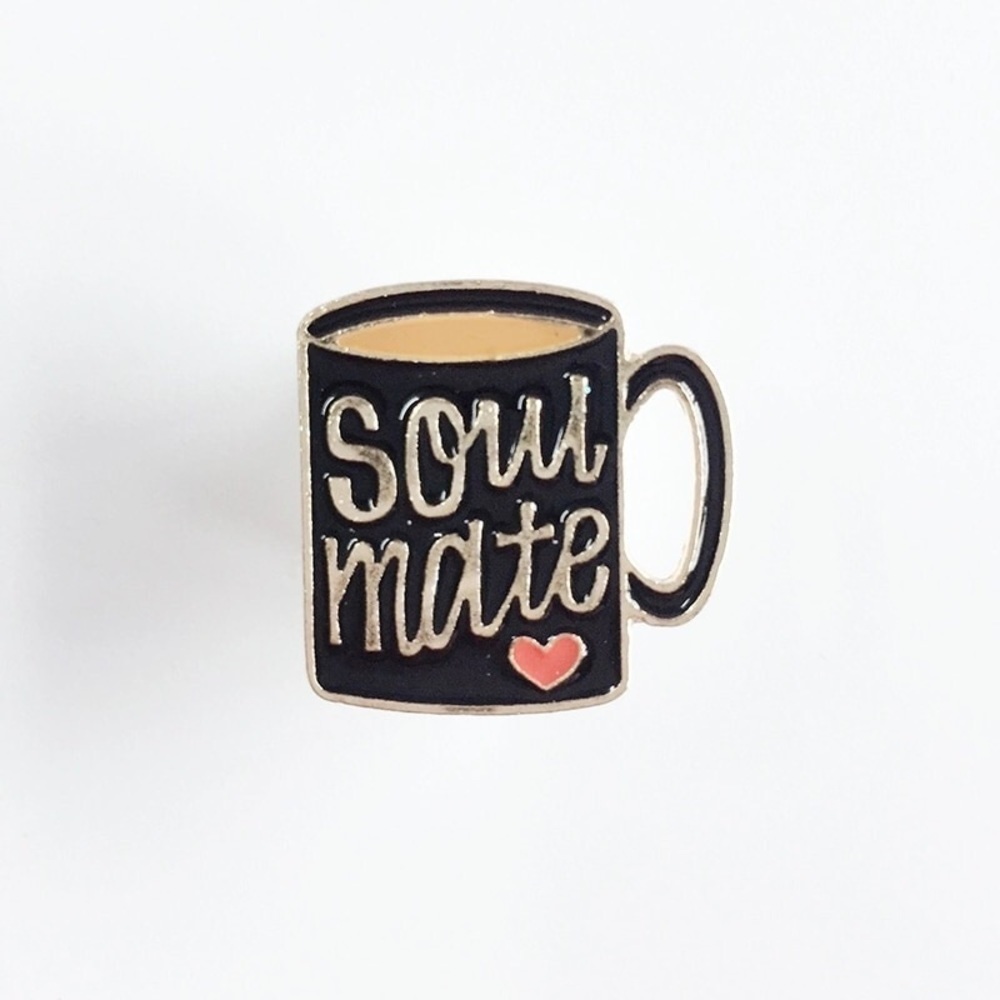 BOGO “Soulmate” Coffee Pin ☕️